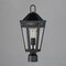Maxim Lighting Oxford Outdoor 1-Light Post, Black 30590CLBK - alternate 2